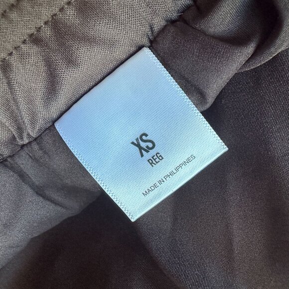 NEW Express Womens XS Pants Wide Leg Super High Rise Polka Dot Brown Lined - Picture 13 of 14